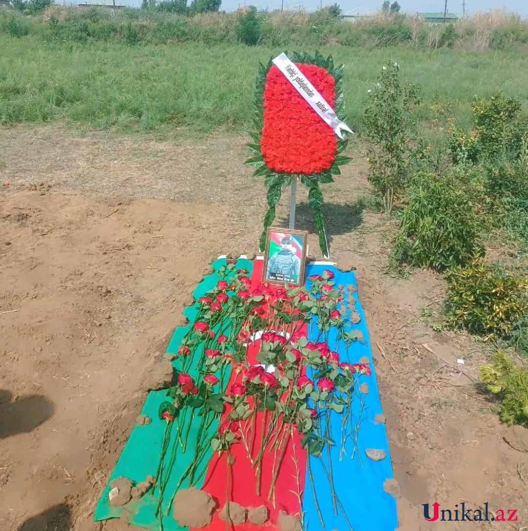 Hərbçimiz həlak oldu - FOTO